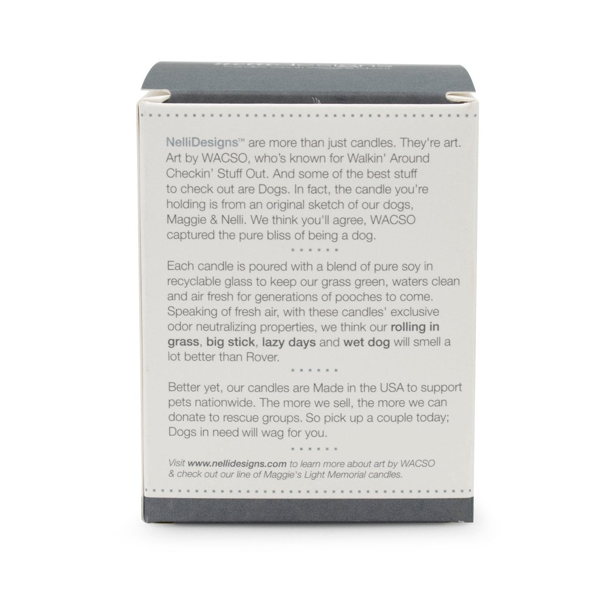 Black Belt with Dog’s Life Tag Jar Candle