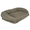 Classic Canvas Bolster Dog Bed