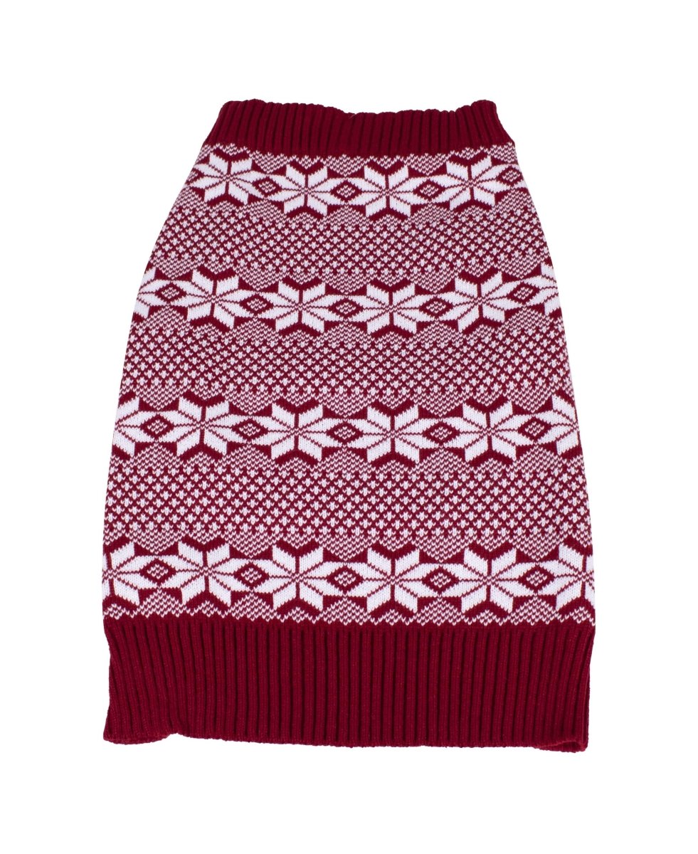 Fair Isle Knit Pet Sweater