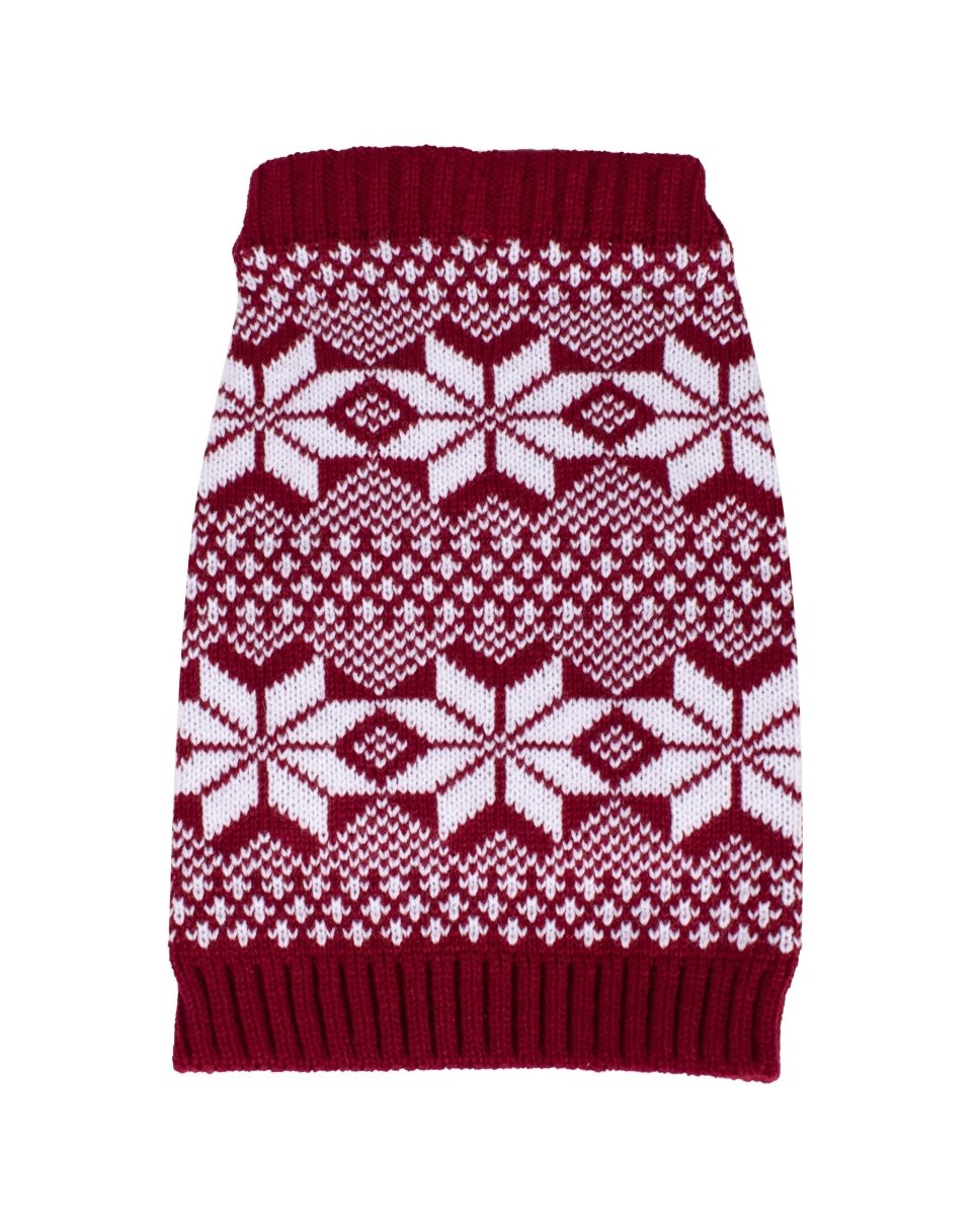 Fair Isle Knit Pet Sweater