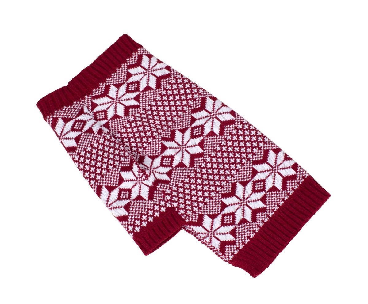 Fair Isle Knit Pet Sweater