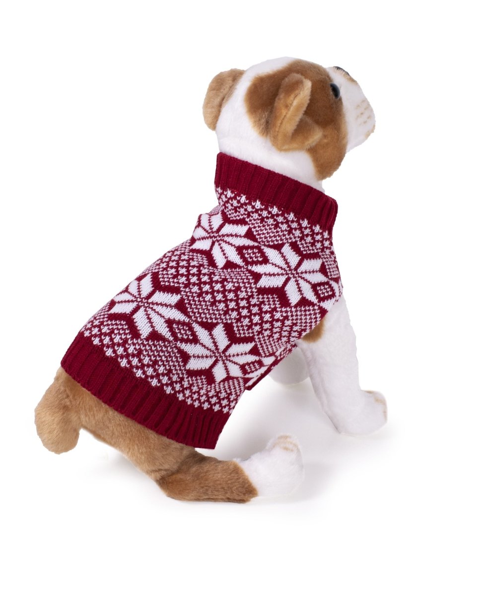 Fair Isle Knit Pet Sweater