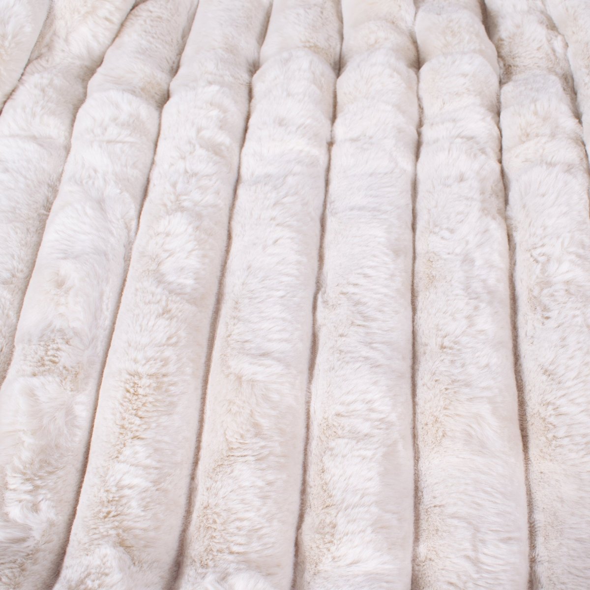 Lux Faux Fur Throw Blanket for Bed and Couch