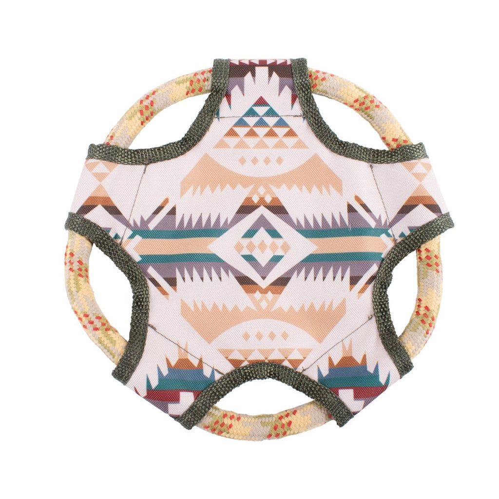 Pendleton Flying Disc Rope Dog Toy