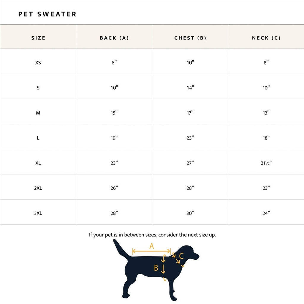 Pendleton Knitted Dog Sweater
