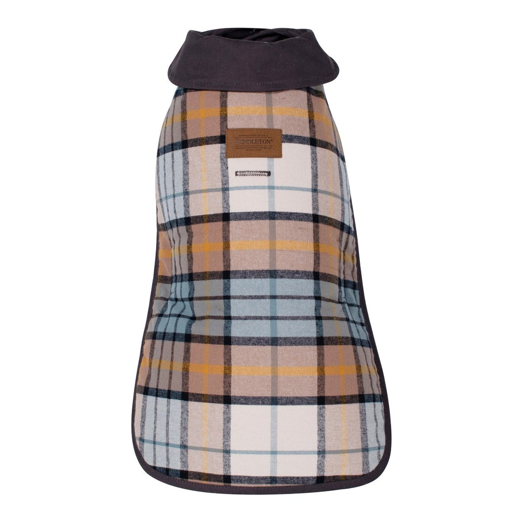 Pendleton Plaid Dog Coat - Misty Ridge