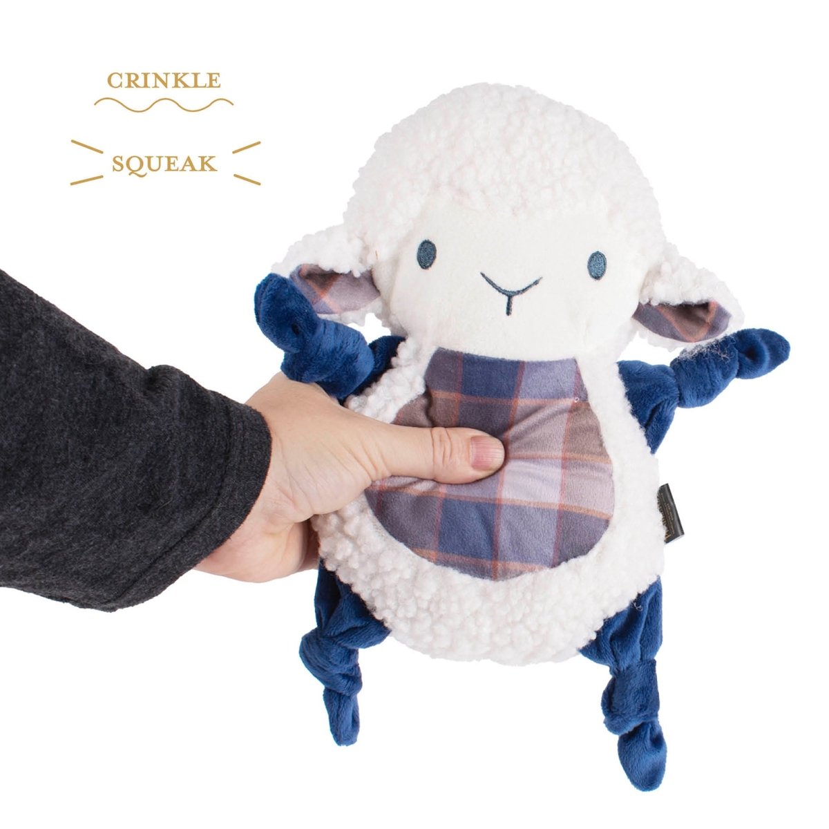 Pendleton Plush Sheep Dog Toy