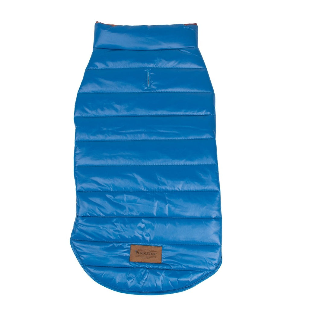 Pendleton Puffer Dog Coat