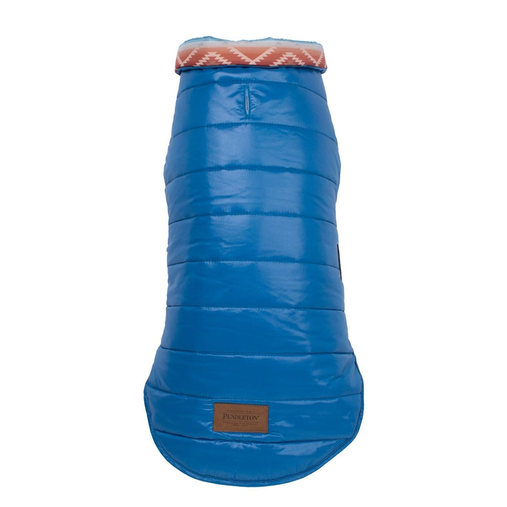 Pendleton Puffer Dog Coat
